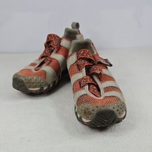 Womens Merrel Orange and Beige Walking/Hiking Sandals